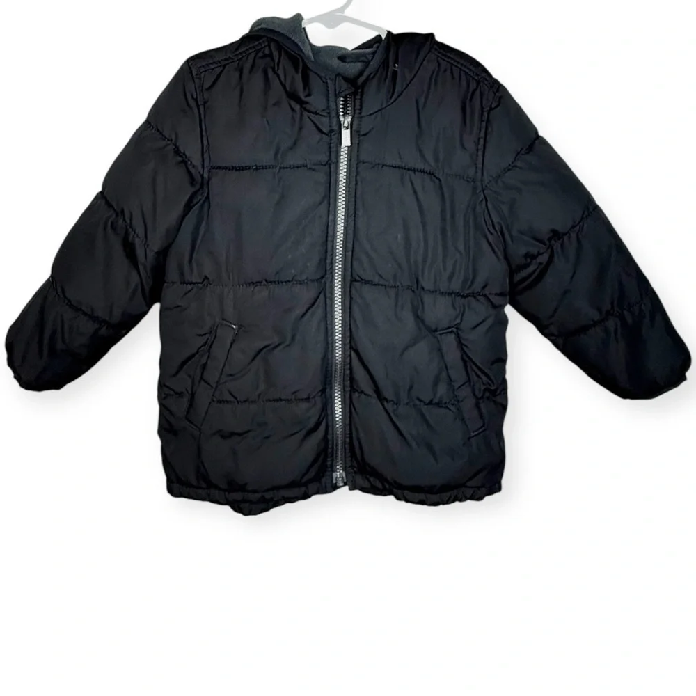 Old Navy Kids Black Puffer Jacket
